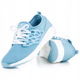 Ax Boxing Skor i slip-on material blå 2