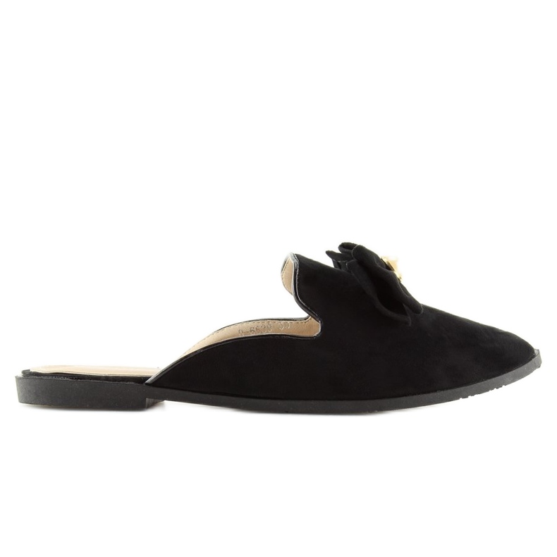 Svarta Lordsy tofflor D-6539 svart 1