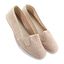 Rosa spets slipony MN70 Rosa 1