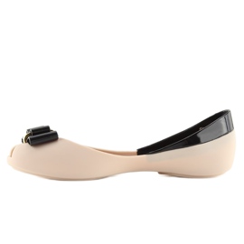 Ballerinas meliski beige KM98 D.BEIGE / SVART 2