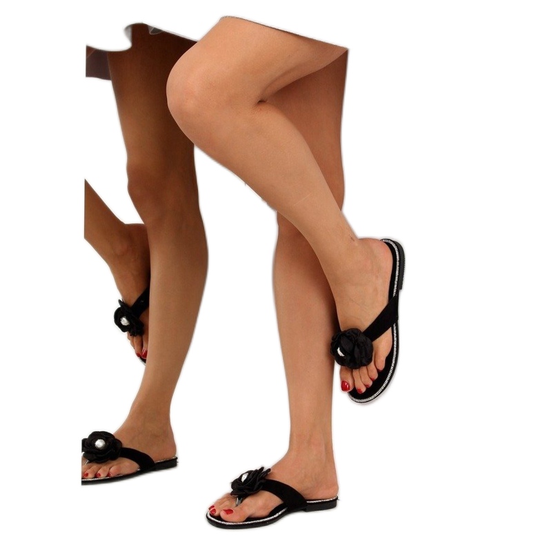 Svarta CK31P svarta flipflops 2