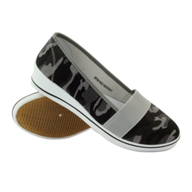 Mckey 182 camo-sneakers med kilklack grön 3