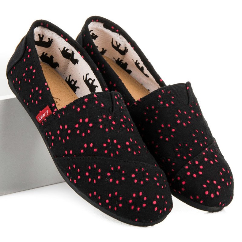 L. Day Slip-on Espadrilles svart 2