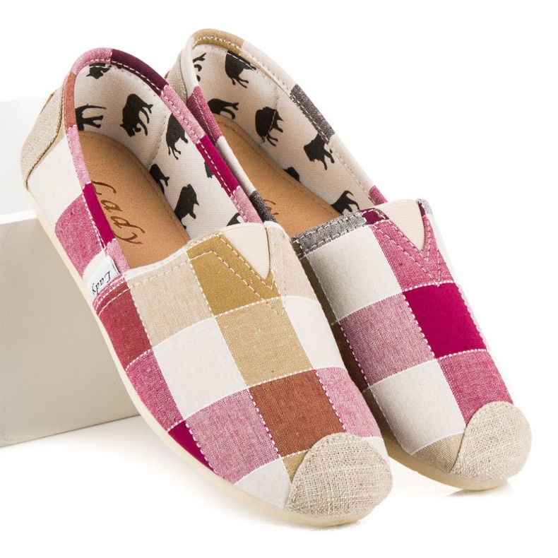 L. Day Bekväma rutiga Espadrillos mångfärgad 1