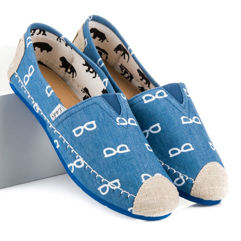 L. Day Blue Slipons blå 2