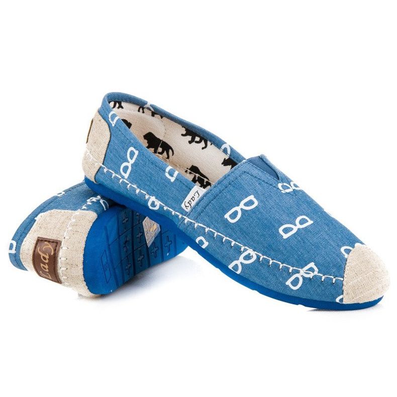 L. Day Blue Slipons blå 1