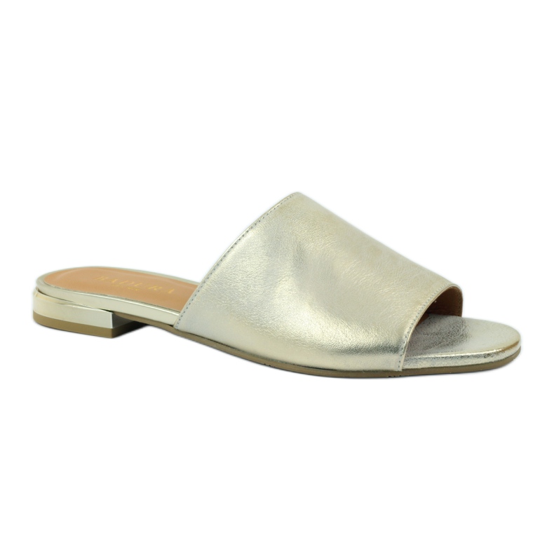 Eleganta Badura 5155 guldtofflor gyllene 1