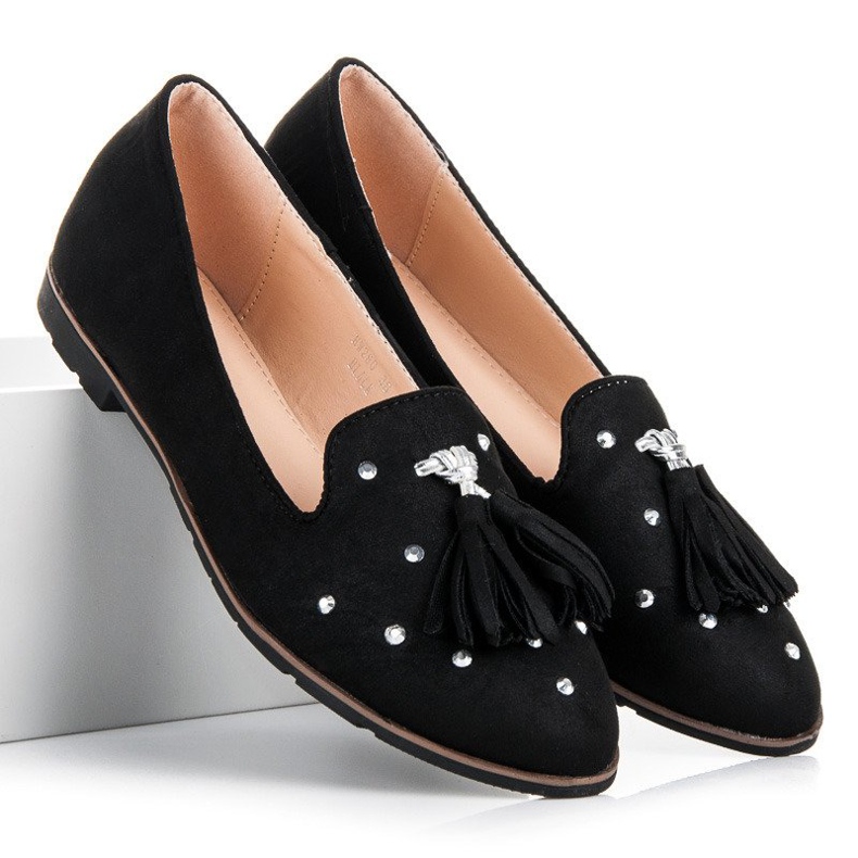 Sergio Todzi Mockaherrar med fransar svart 1