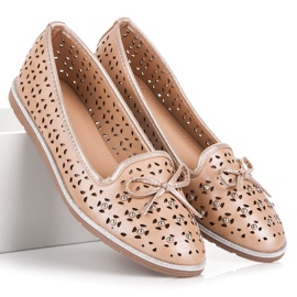 Sergio Todzi Genombrutna loafers brun 1