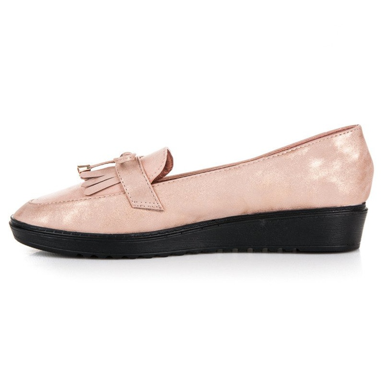 Queen Vivi Moderiktiga loafers för våren rosa 1