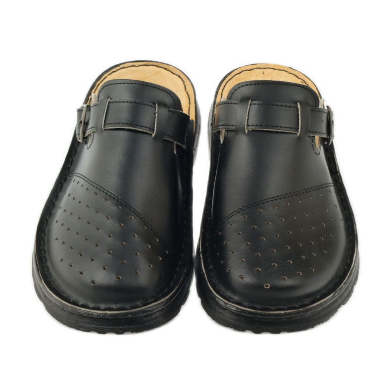 Ortopediska medicinska svarta sandaler 4