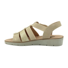 Aloeloe Super bekväma aloe sandaler brun gul 2