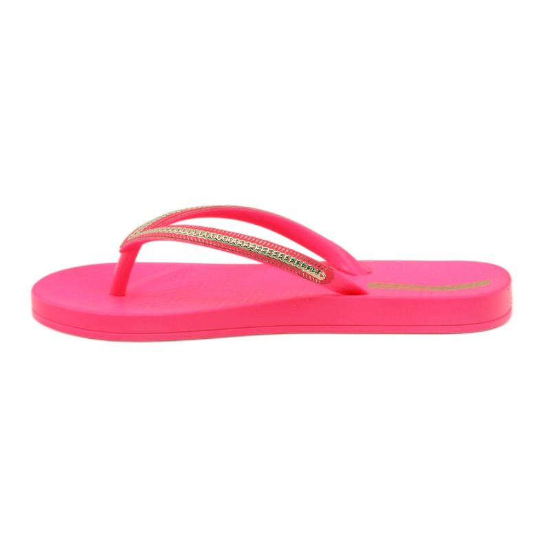 Flipflops guldkedja Ipanema 8238 rosa 2