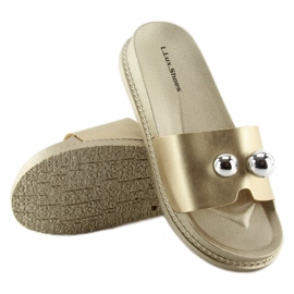 Damtofflor i guld 1897 Guld gyllene 2