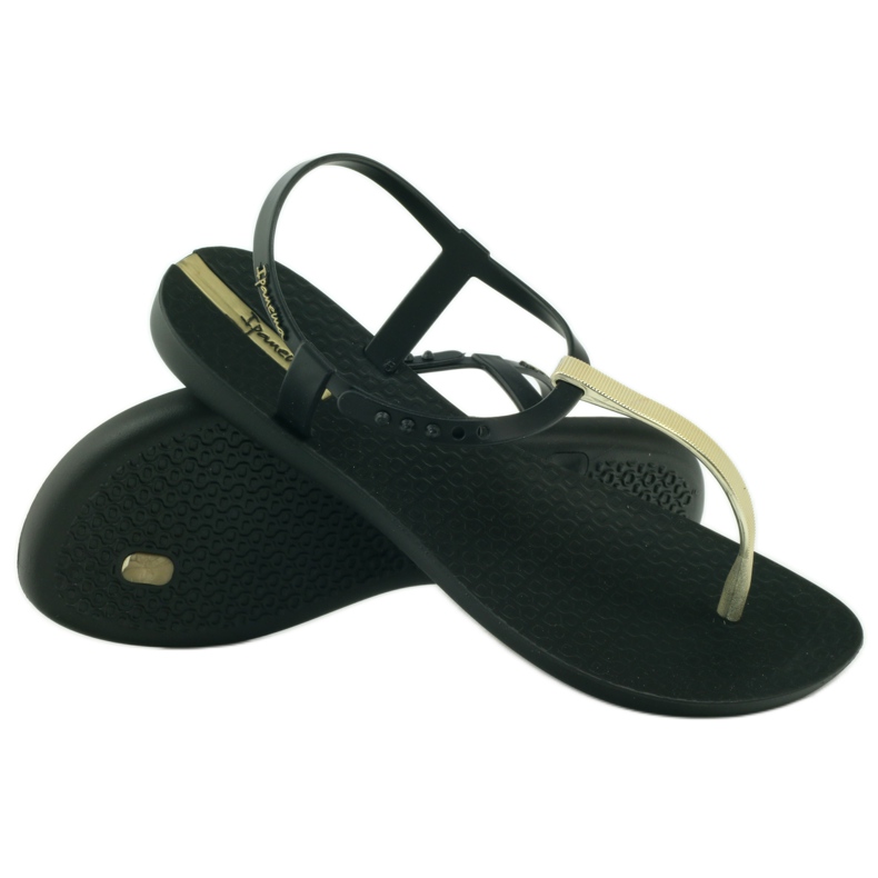 Ipanema 82283 flipflops i svart guld 3