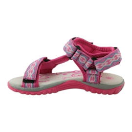 American Club Sandaler med ett amerikanskt 5268-läderinlägg violett rosa 2