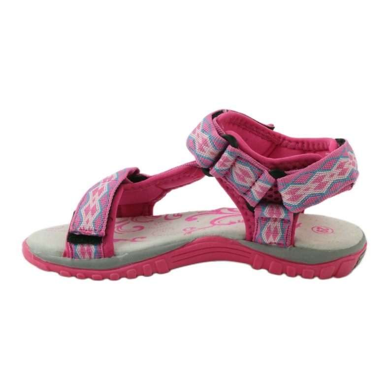 American Club Sandaler med ett amerikanskt 5268-läderinlägg violett rosa 2