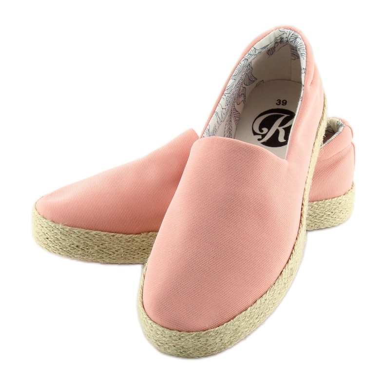 Espadrillos slip-on rosa k1833801 Rosa 1