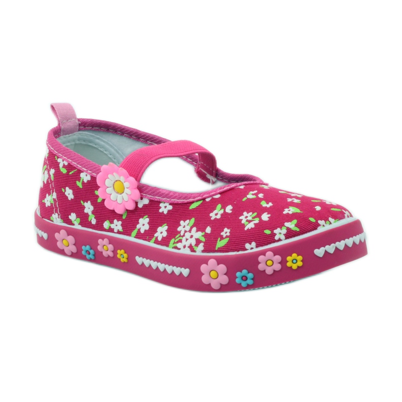 American Club Amerikanska innersula sneakers i läder rosa 1