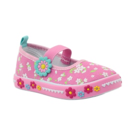 American Club Amerikanska innersula sneakers i läder grön gul rosa 2