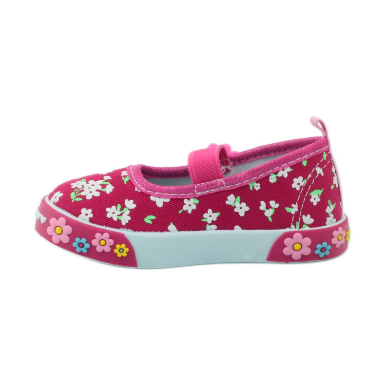 American Club Amerikanska innersula sneakers i läder grön gul rosa 3