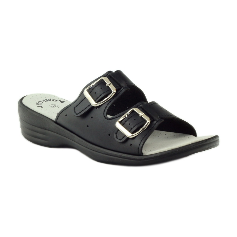 American Club Bekväma medicinska tofflor amerikanska 2/2018 svart 1