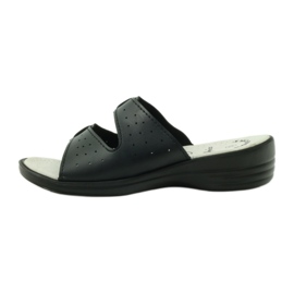 American Club Bekväma medicinska tofflor amerikanska 2/2018 svart 2