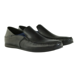 Svarta herrloafers Badura 3151 3