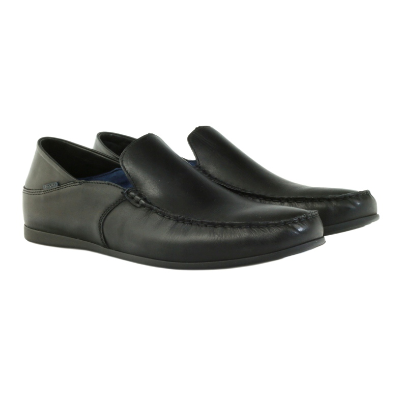 Svarta herrloafers Badura 3151 3
