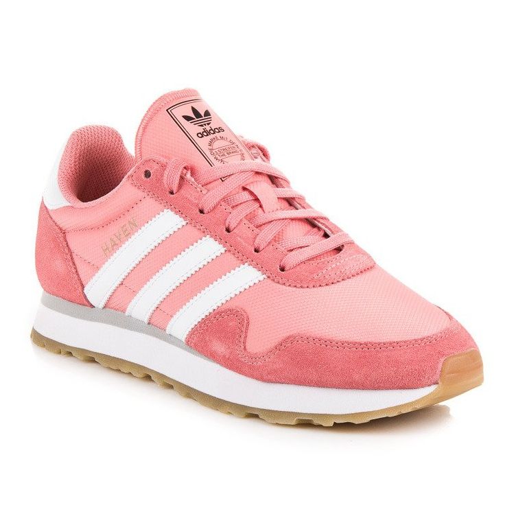 Adidas tillflyktsort på BY9574 vit rosa 1