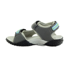 American Club Amerikansk 1718 läderinsats grå blå svart 2