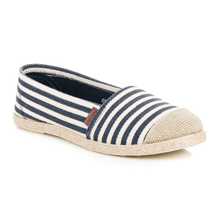 McKey Ribbstickade espadrillor blå 1