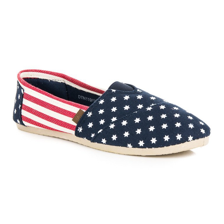 McKey Snygga textilskor blå 1