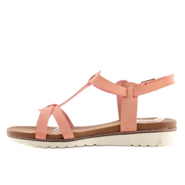 Rosa damsandaler C1822 rosa 2