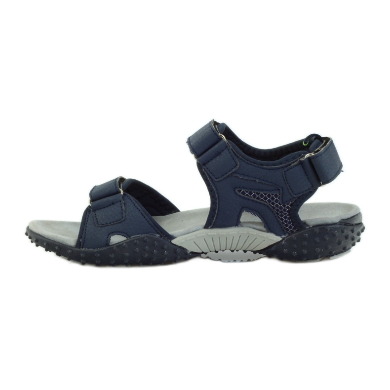 American Club Sandaler med ett amerikanskt läderinlägg från 1715 marinblå 2