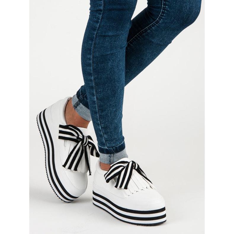 Fashionabla vices sneakers vit svart 1