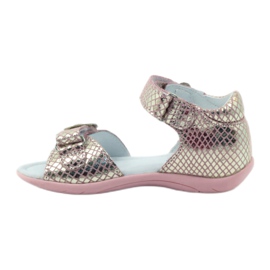 Sandaler blommor Bartek 31794 rosa gul 2