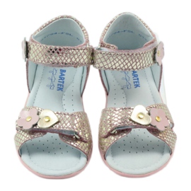 Sandaler blommor Bartek 31794 rosa gul 4