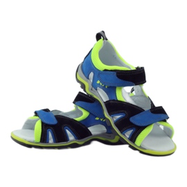 Rova sandaler Bartek 19187 mångfärgad blå svart 3