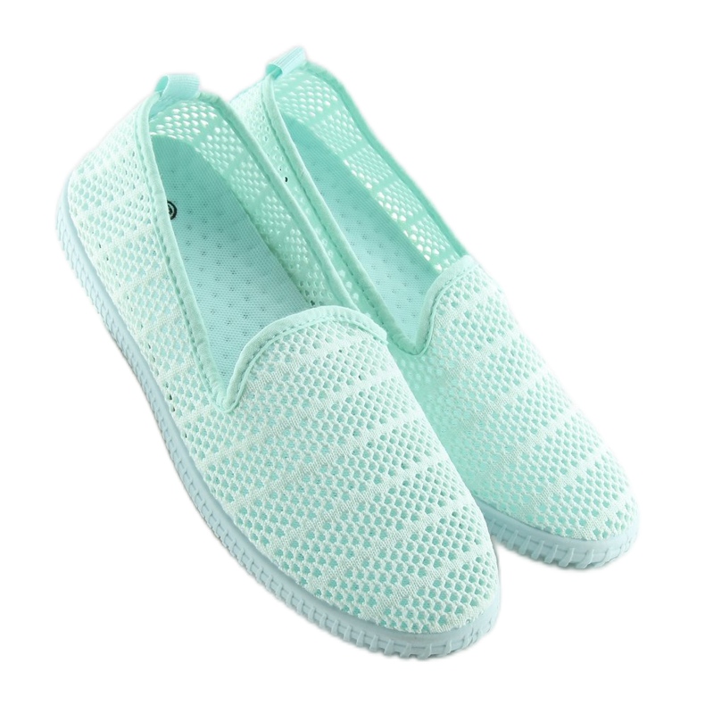 BM1966 gröna mesh mint sneakers 1