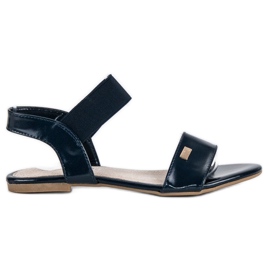 American Club Marinblå amerikanska sandaler 1