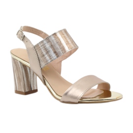 Sandaler på Gamis 3390 guldstolpe gyllene 1