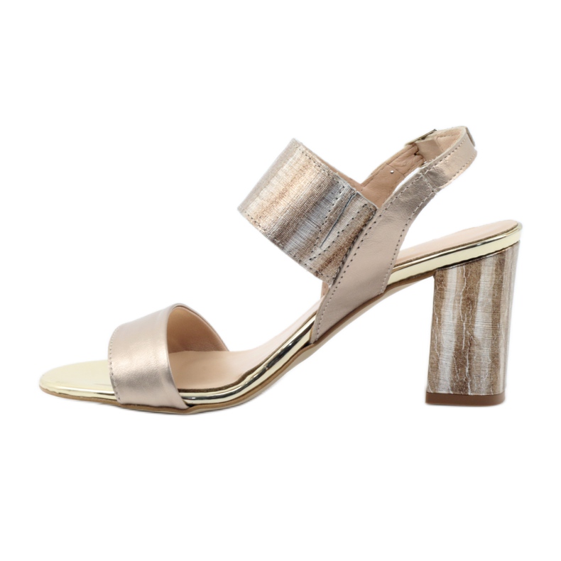 Sandaler på Gamis 3390 guldstolpe gyllene 2
