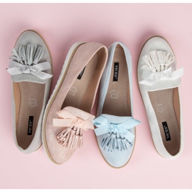 Vices Mockaherrar med fransar vit 1