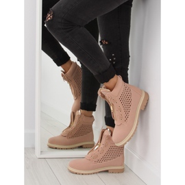 Öppen balsam, guld dragkedja, R103 Rosa 2