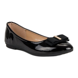 Comer Svartlackade ballerinor 1