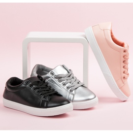 Silver Sneakers Med Fransar grå 1