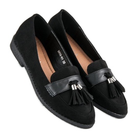 Eleganta svarta loafers 2