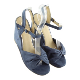 Marinblå sandaler JM-M214M 1