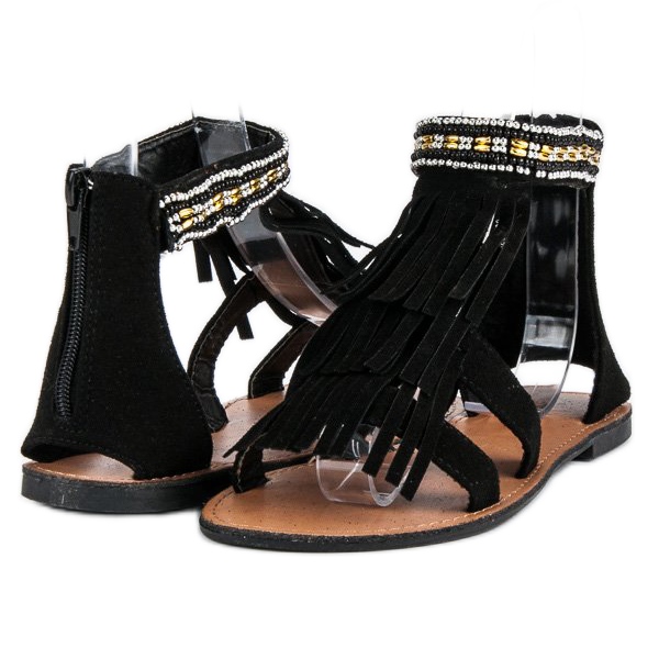 Evento Svarta Boho sandaler 2